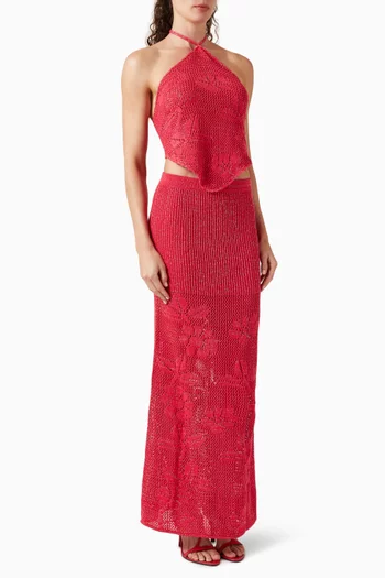 Mallory Top & Skirt Set