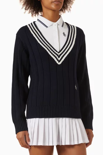 SRC Cricket Sweater in Cotton