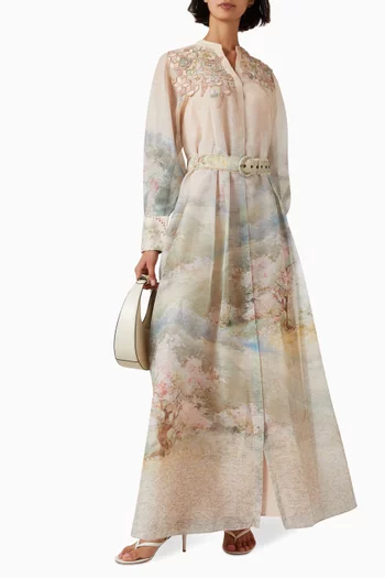 Sylvain Dress in Lustre Organza