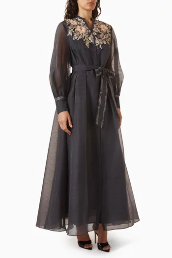 Almea Dress in Lustre Organza