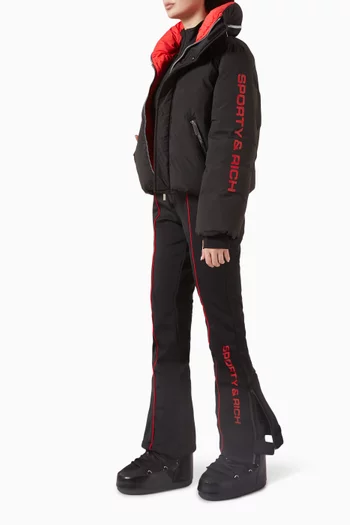 Bold Logo Ski Jumpsuit
