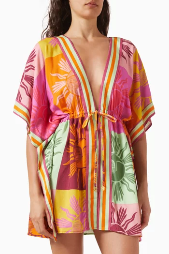 Vanilla Cover-up Kaftan in Viscose