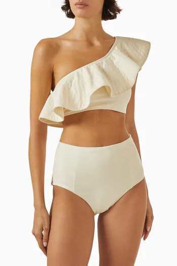 Doris One-shoulder Bikini Top