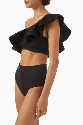 Doris One-shoulder Bikini Top