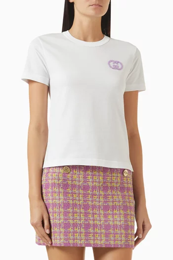 GG T-shirt in Cotton Jersey