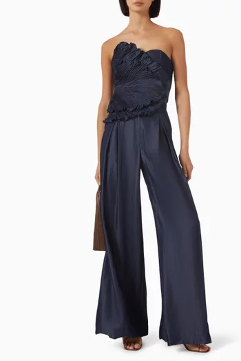 Mediterranea Pleated Top in Tencel