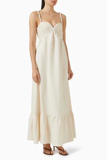 Tu Esencia Dress in Linen