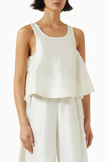 Shift Tank Top in Silk