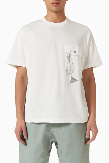 Pocket T-shirt in Jersey