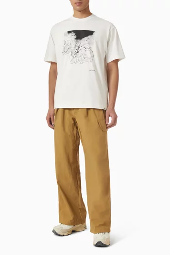 x Masayoshi Suzuki T-shirt in Cotton Blend