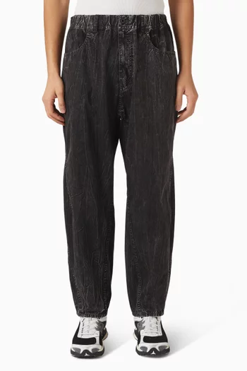 Wide-leg Pants in Bleach Twill