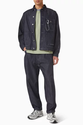 Dry Easy Shirt Jacket in Denim