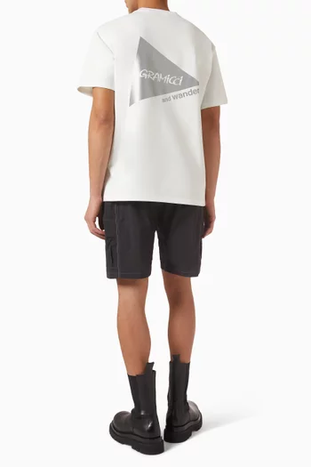 x GRAMICCI Backprint T-shirt in Cotton Blend