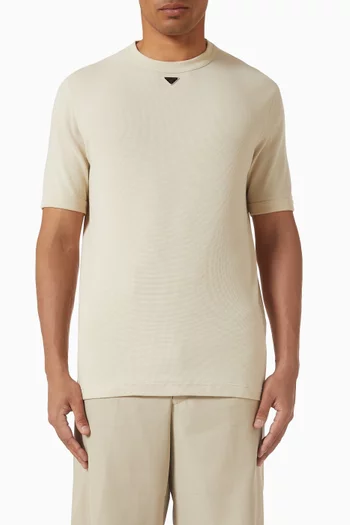 Logo T-shirt in Cotton