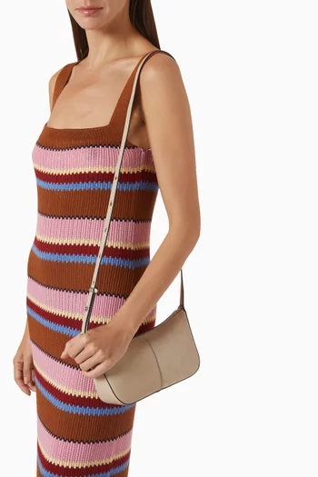Halo Crossbody Bag in Suede
