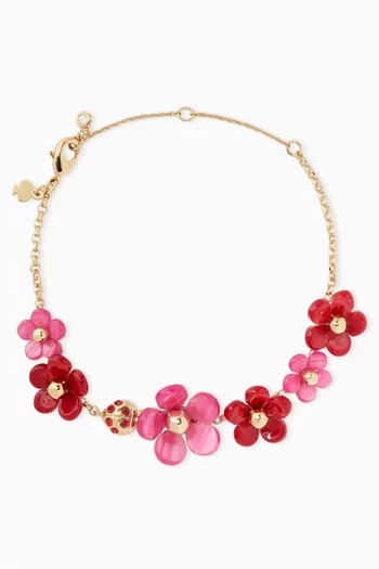 Summer Daze Scatter Bracelet in Gold-tone Brass