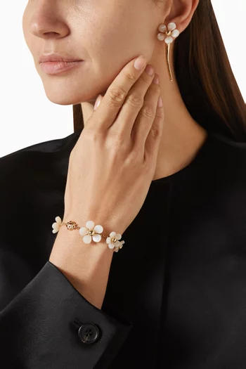 Summer Daze Scatter Bracelet in Gold-tone Brass