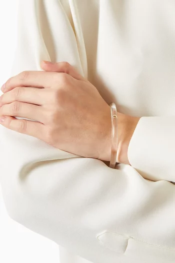 Glow Up Thin Bangle in Resin