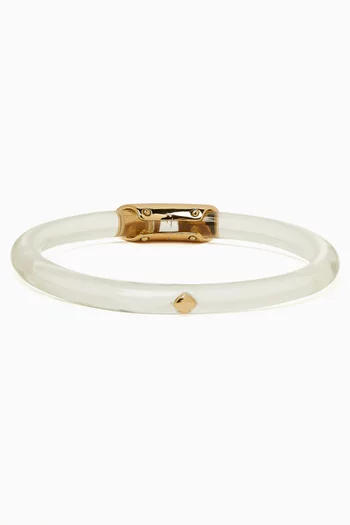 Glow Up Thin Bangle in Resin