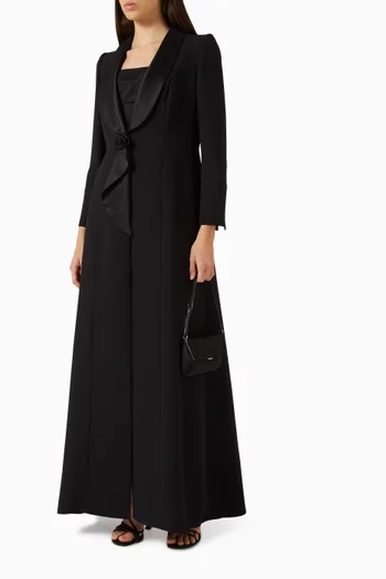 Floral Embellished Abaya