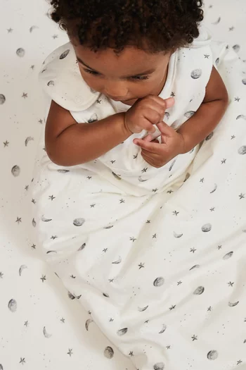 Starlit Moon Sleeping Bag in Bamboo & Cotton