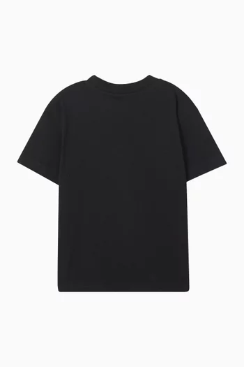 Stamp Logo T-shirt in Cotton