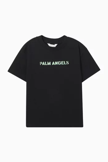 Stamp Logo T-shirt in Cotton