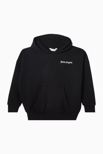 Overlogo Oversized Hoodie in Cotton