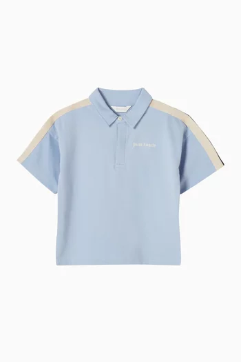 Track Polo T-shirt in Cotton
