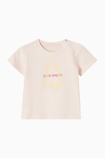 Spray Bear T-shirt in Cotton