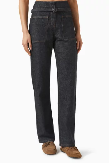 Straight-leg Jeans