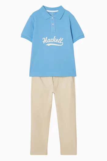 Polo T-shirt in Cotton
