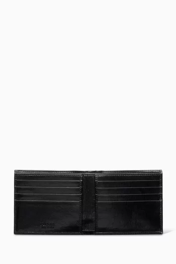 Logo Wallet in Leather