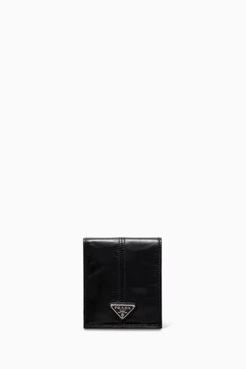 Logo Wallet in Leather