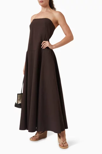 Rouleau Dress in Cotton Blend