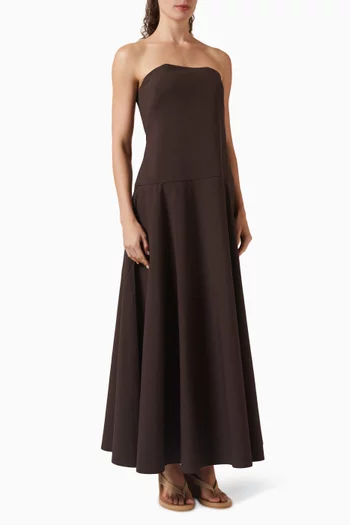Rouleau Dress in Cotton Blend