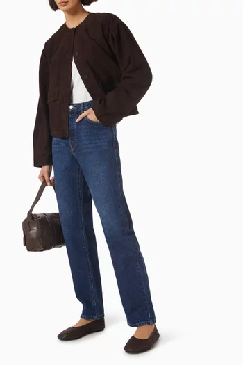 90s Straight Leg Jeans in Denim