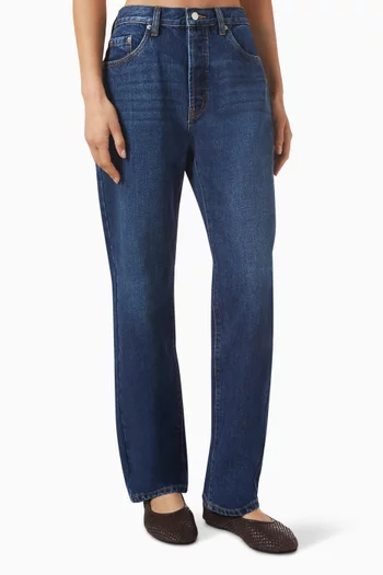 90s Straight Leg Jeans in Denim
