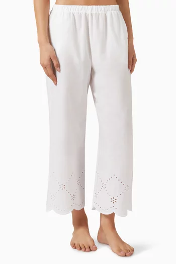 Crop 7/8 Pants in Cotton