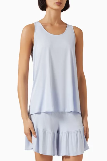 Top & Shorts Pyjama Set in TENCEL™ Modal