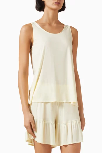 Top & Shorts Pyjama Set in TENCEL™ Modal