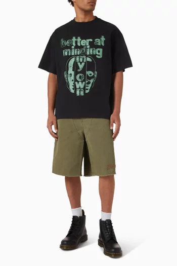 Better At Minding My Own T-shirt in Cotton
