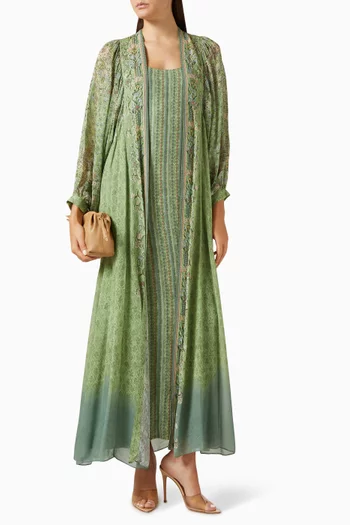 Two-piece Kaftan Set in Viscose