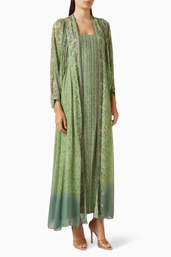 Two-piece Kaftan Set in Viscose