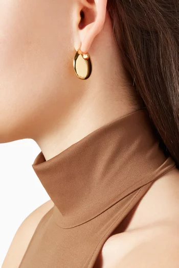 The Erin Earrings in 18kt Gold-plated Silver