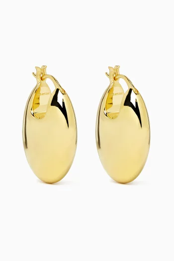 The Erin Earrings in 18kt Gold-plated Silver