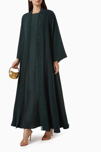3-piece Abaya Set