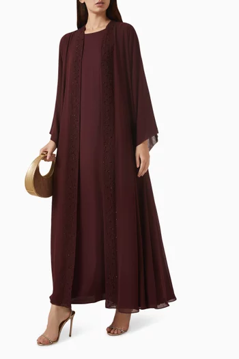 3-piece Abaya Set