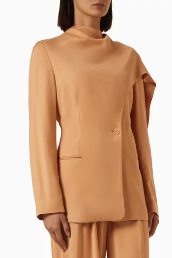 Petra Scarf-detail Jacket