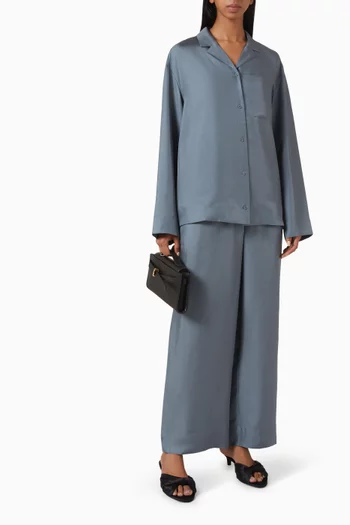 Vega Shirt in Silk-twill